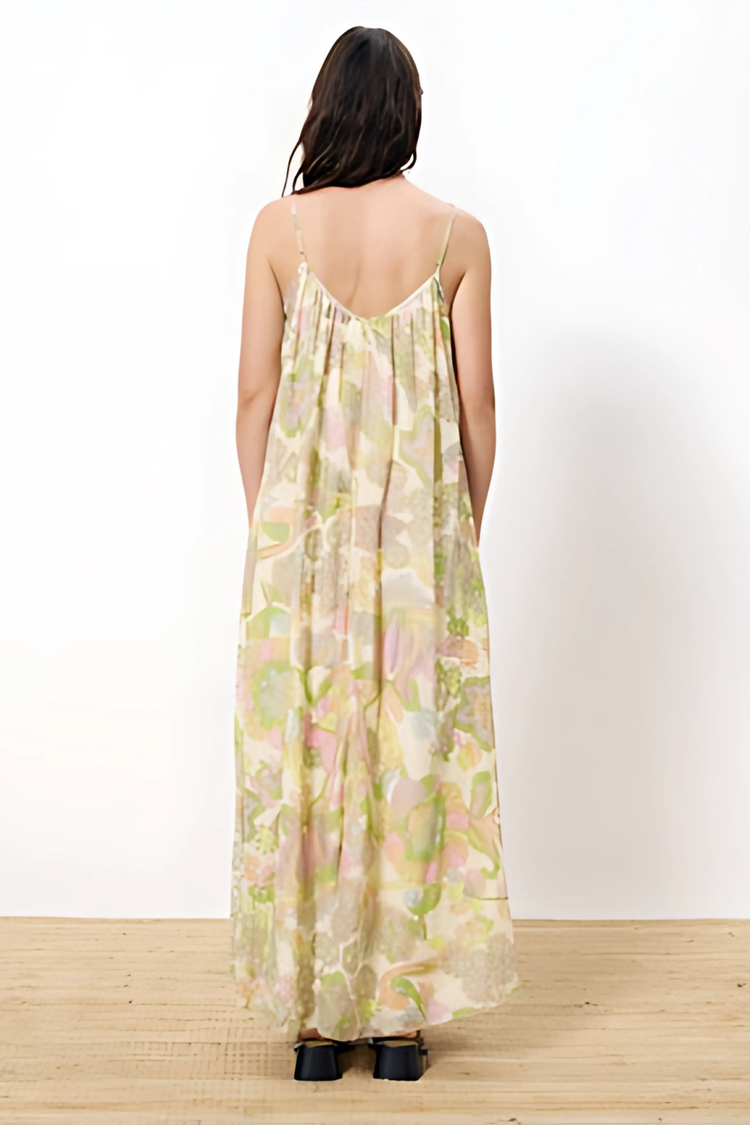 "Izaline" S/L Maxi Dress