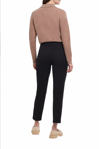 Signature Slim Ankle Pant - Black