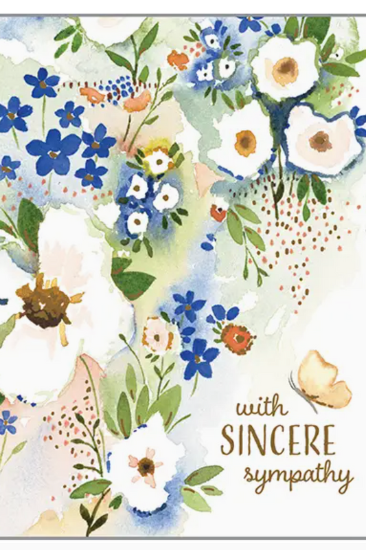 Sincere Sympathy Greeting Card