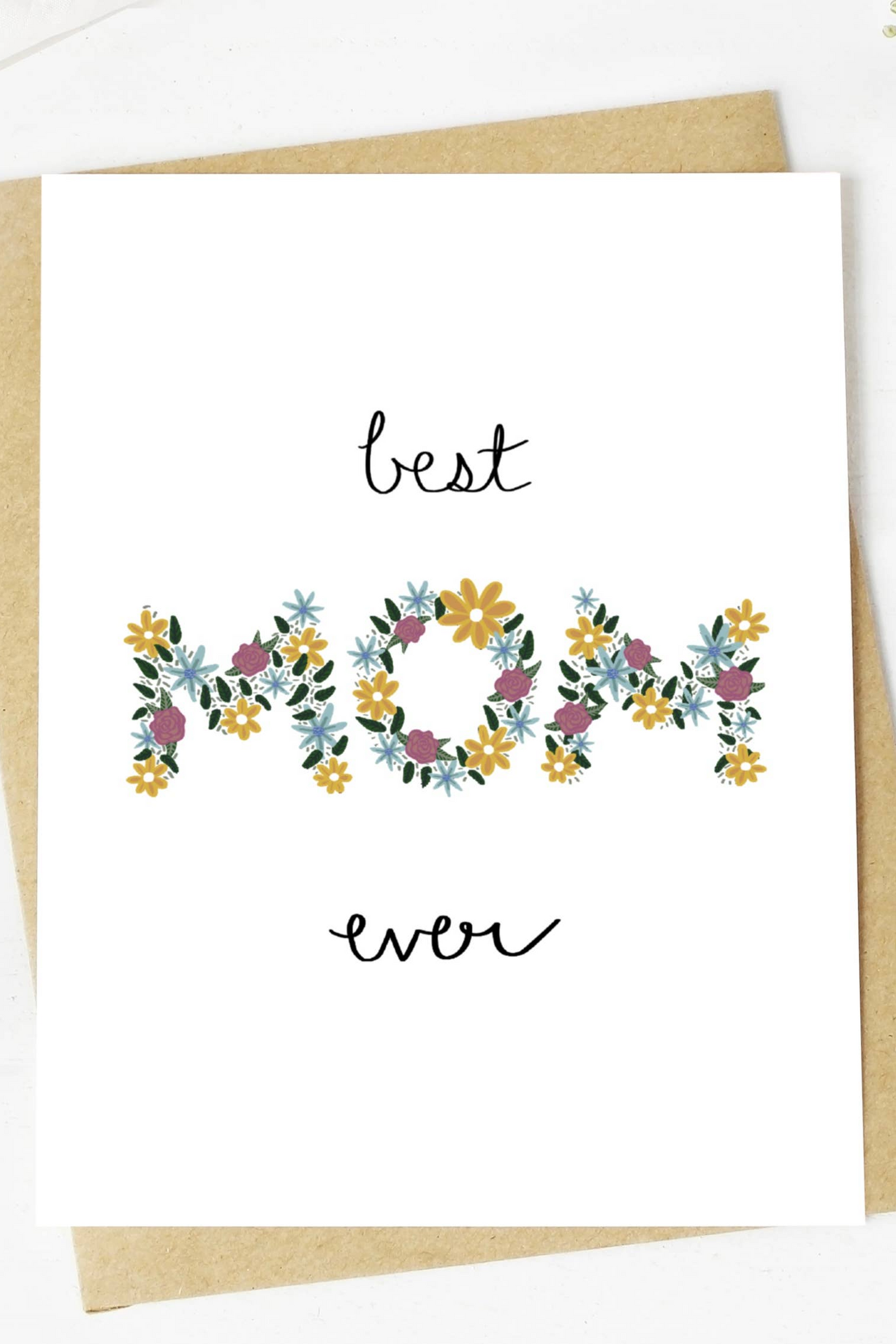 "Best Mom Ever" Mother's Day Card