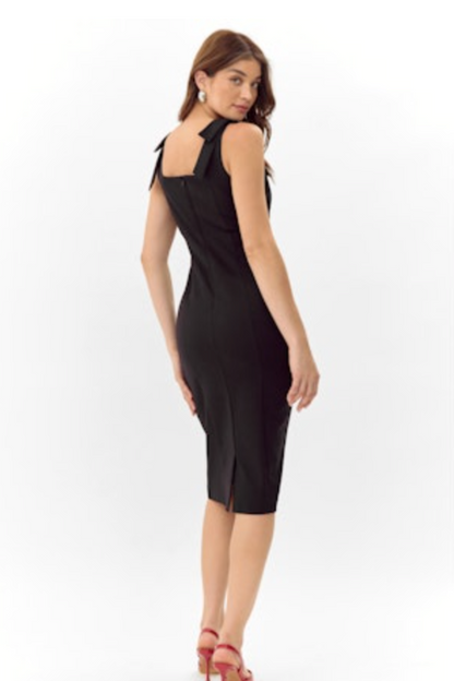 "Karissa" Shoulder Tie Dress