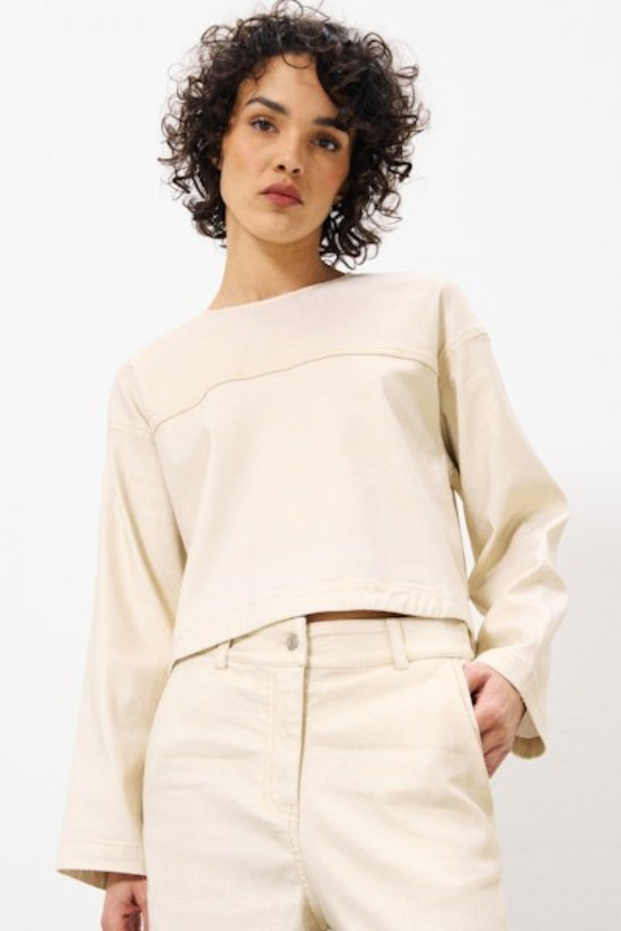 "Anatolia" L/S Shimmer Top