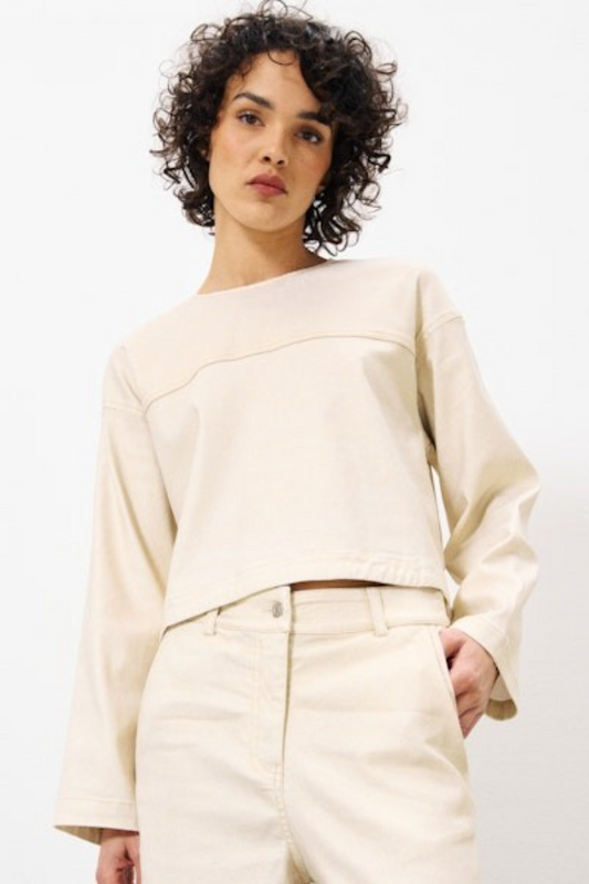 "Anatolia" L/S Shimmer Top