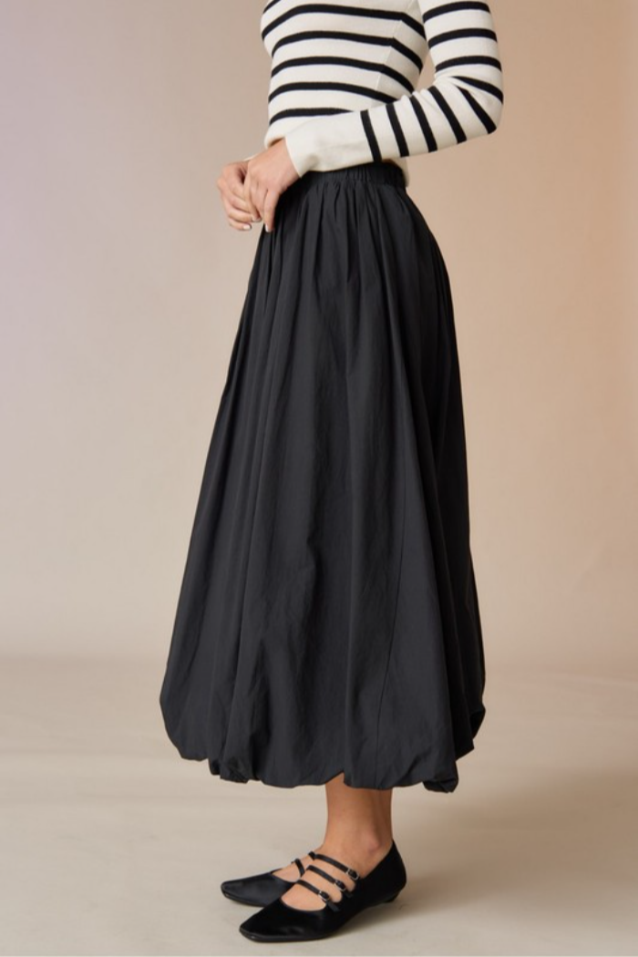"Ella" Bubble Midi Skirt
