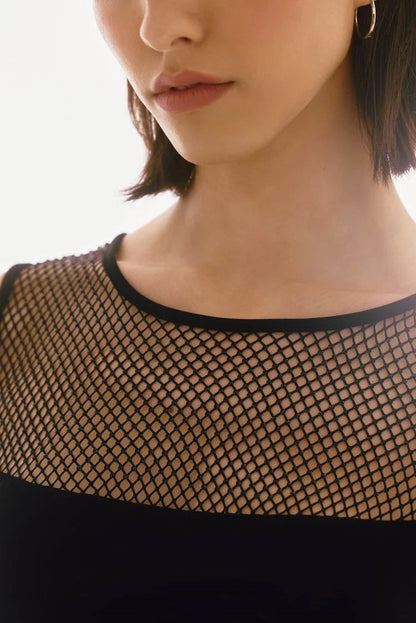 Silky Knit Sleeveless Culotte Jumpsuit- Black