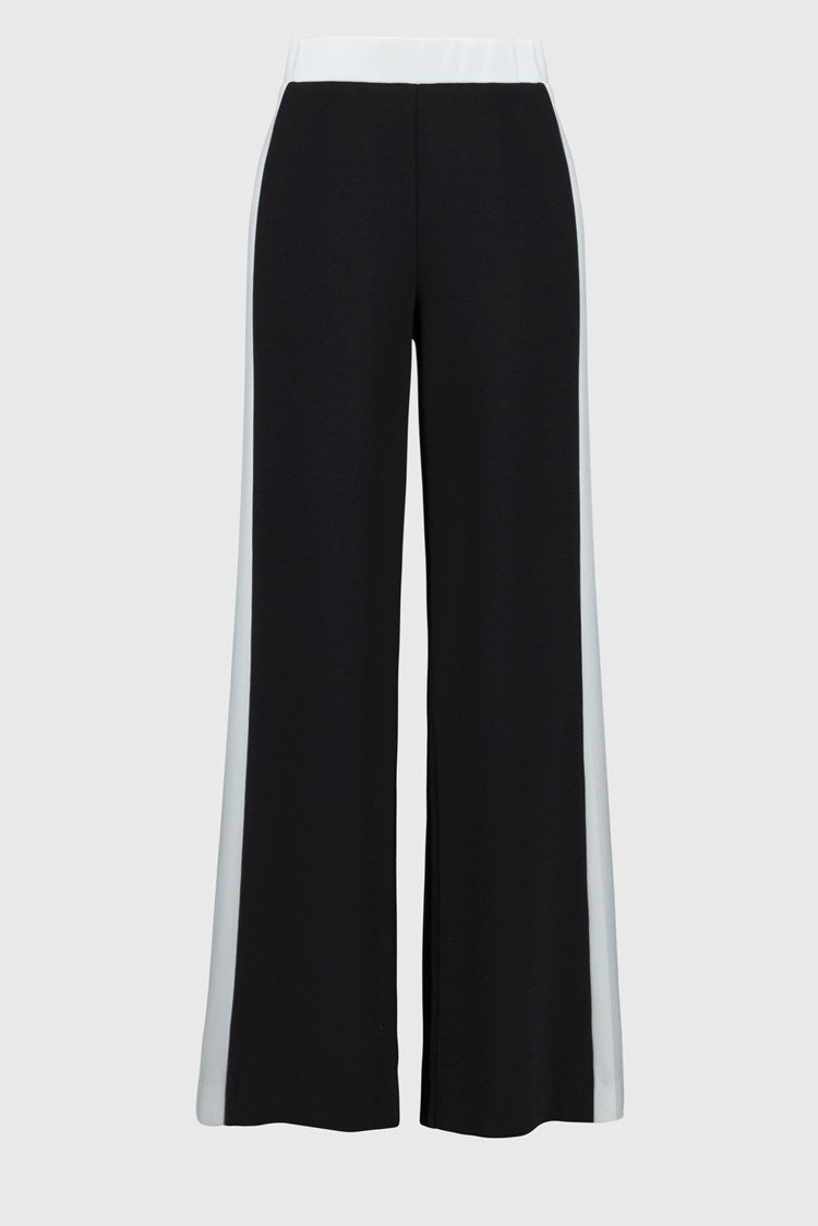 Silky Knit Wide-Leg Pull-On Pants
