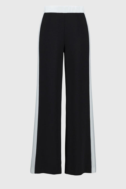Silky Knit Wide-Leg Pull-On Pants