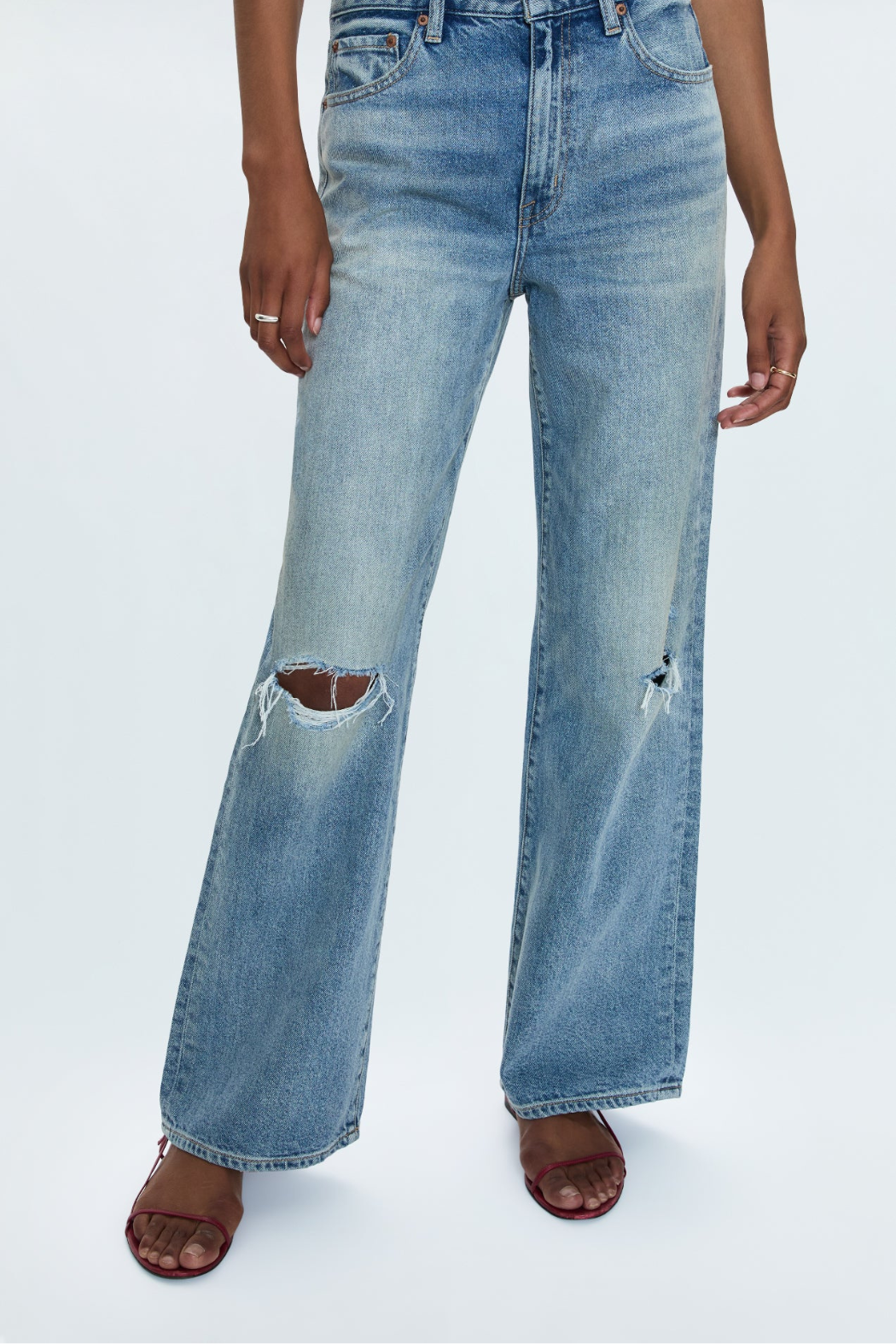 "Hendrix" High Rise Baggy Jean