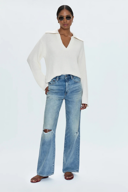 "Hendrix" High Rise Baggy Jean