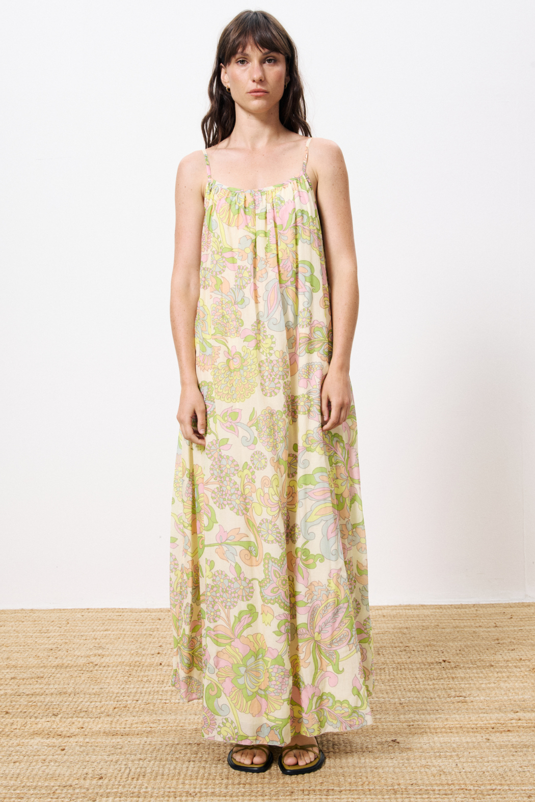 "Izaline" S/L Maxi Dress