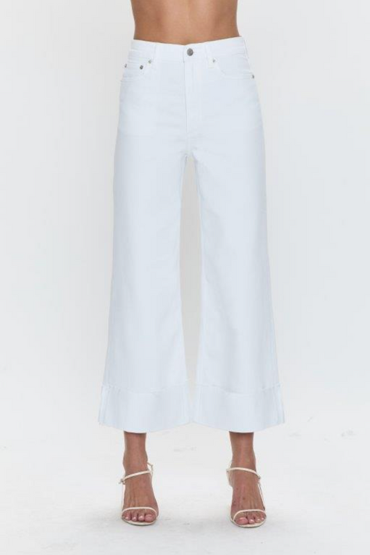 "Lana" Ultra Wide Cuff Jean