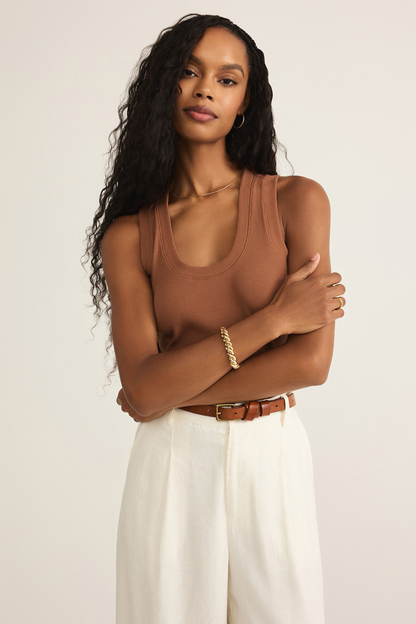 Sirena Rib Tank - Teakwood