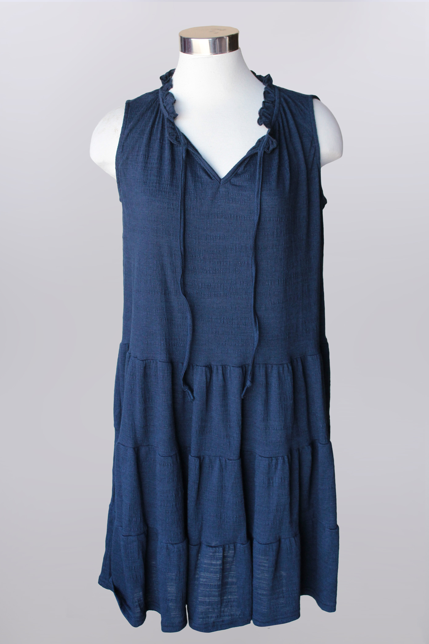 Sleeveless flowy dress