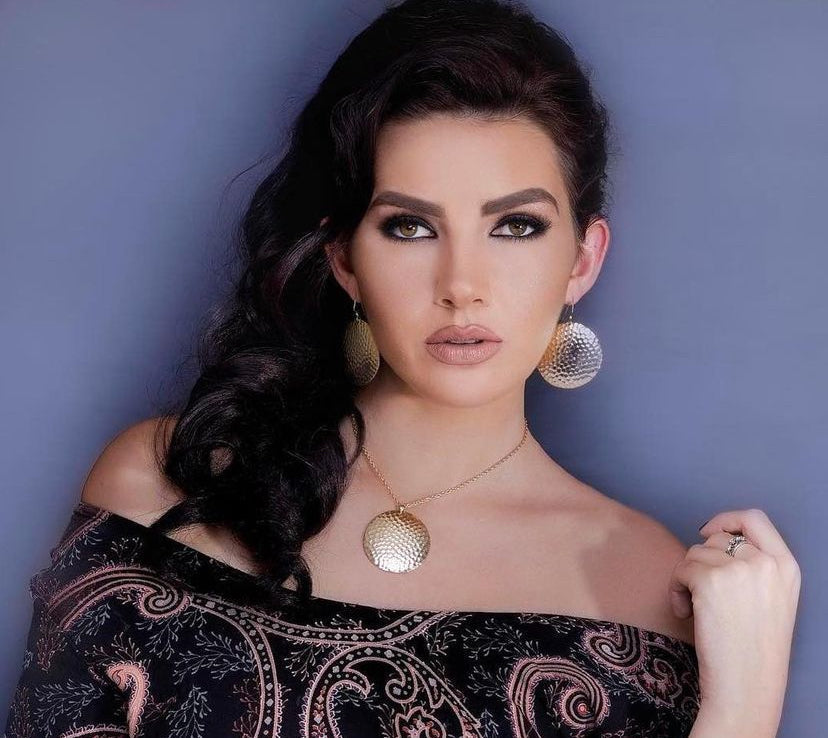 Silver Hammered Circle Earrings