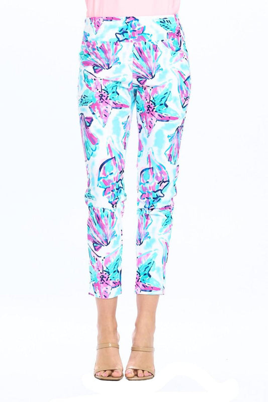 Sky Shells Cropped Legging