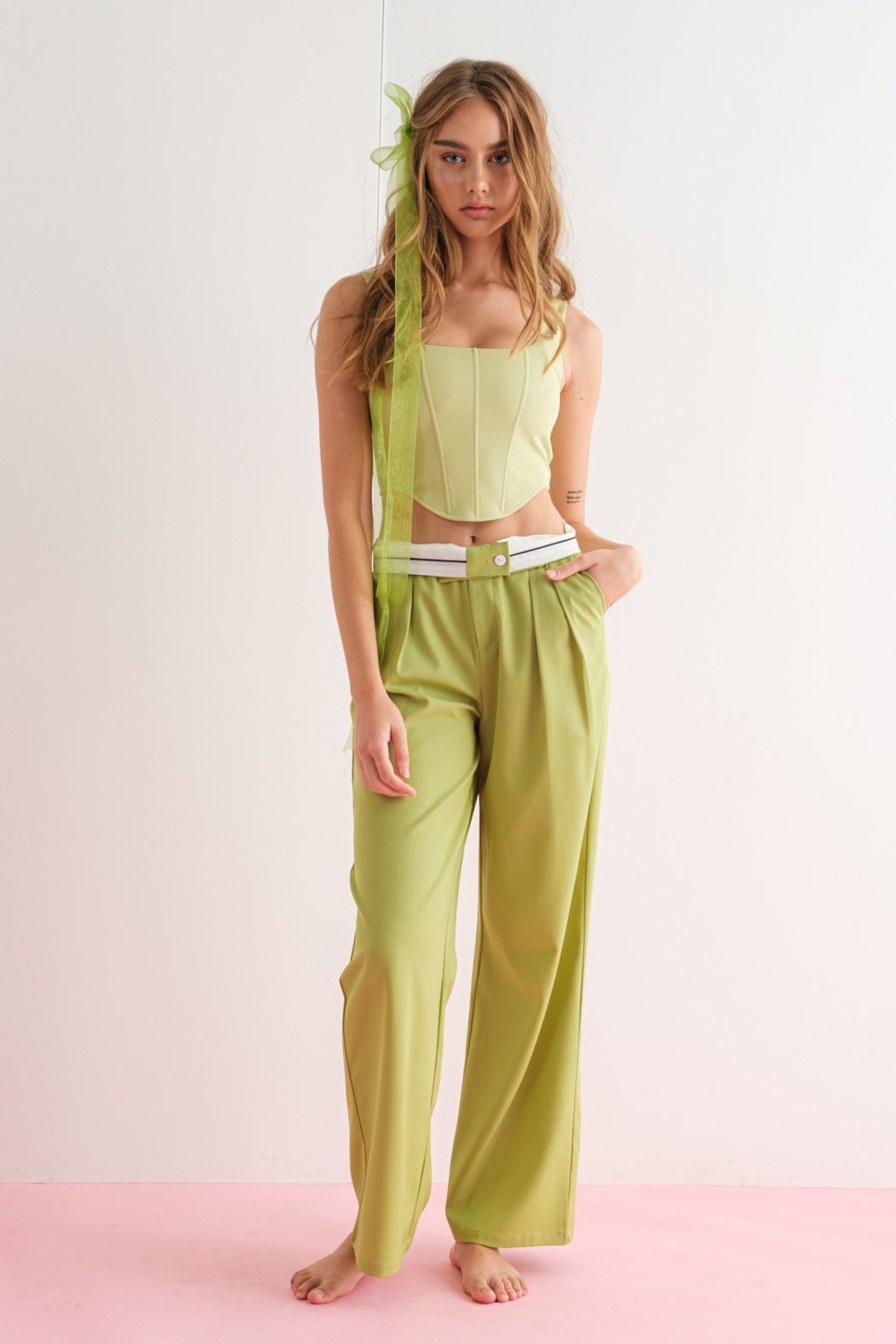 "Diana" Wide Leg Trouser