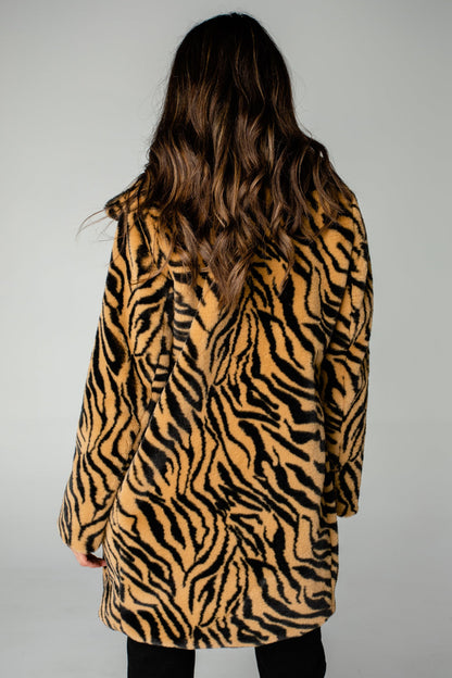 "Faye" Tiger Coat