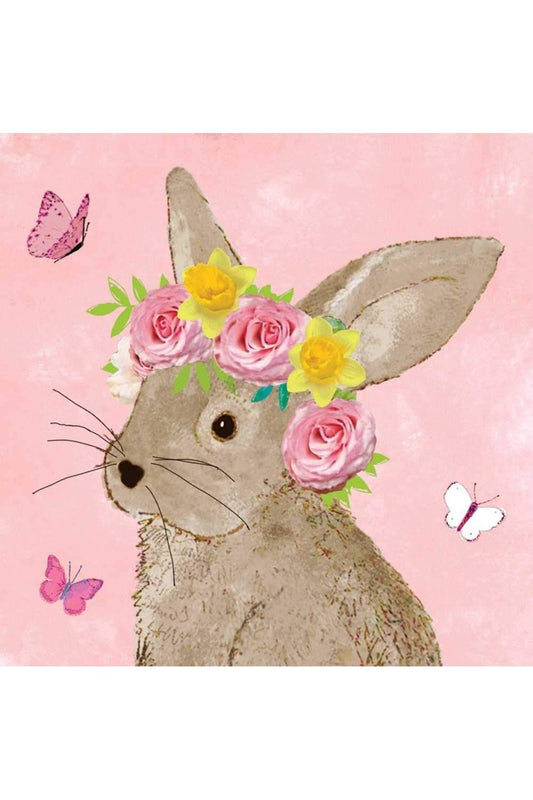 "Easter Beauty" Bunny Cocktail Napkins
