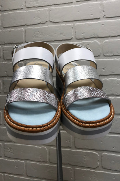 Silver Platform Sandal
