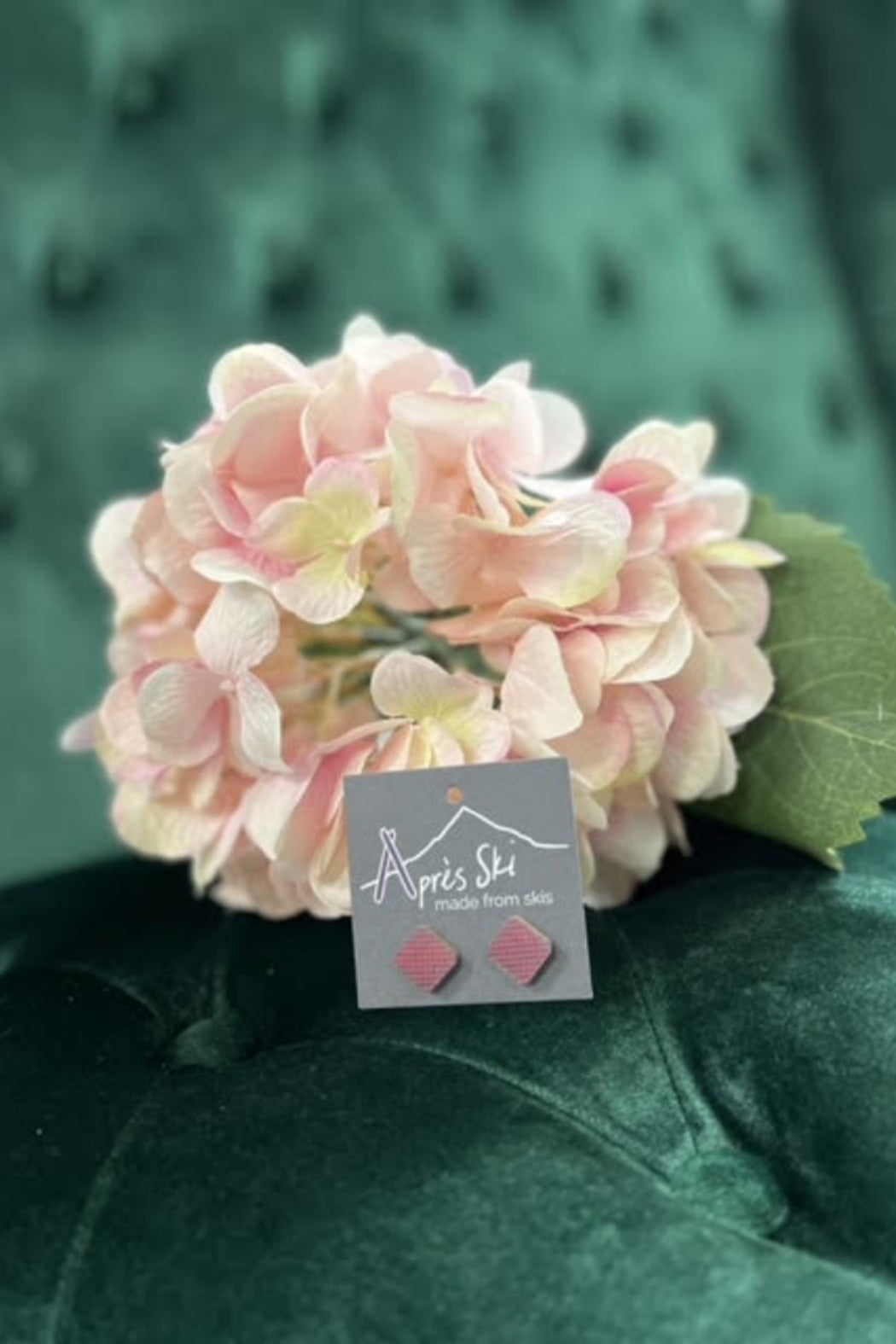 Slalom Stud Ski Earring - Stainless Steel