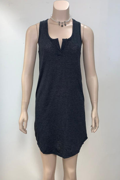 Slash Neck Tank Beach Coverup