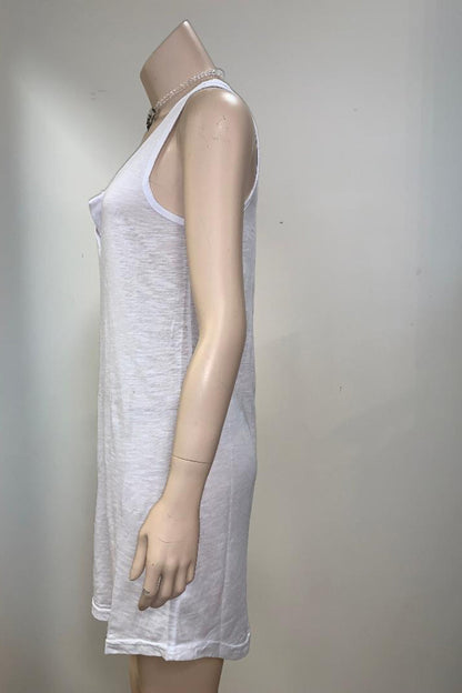 Slash Neck Tank Beach Coverup