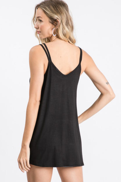 Sleeveless Crisscross Tank Top